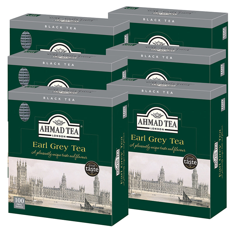 AHMAD TEA (アーマッドティー) イングリッシュティー No.1 200g 缶 英国ブランド ]×12缶